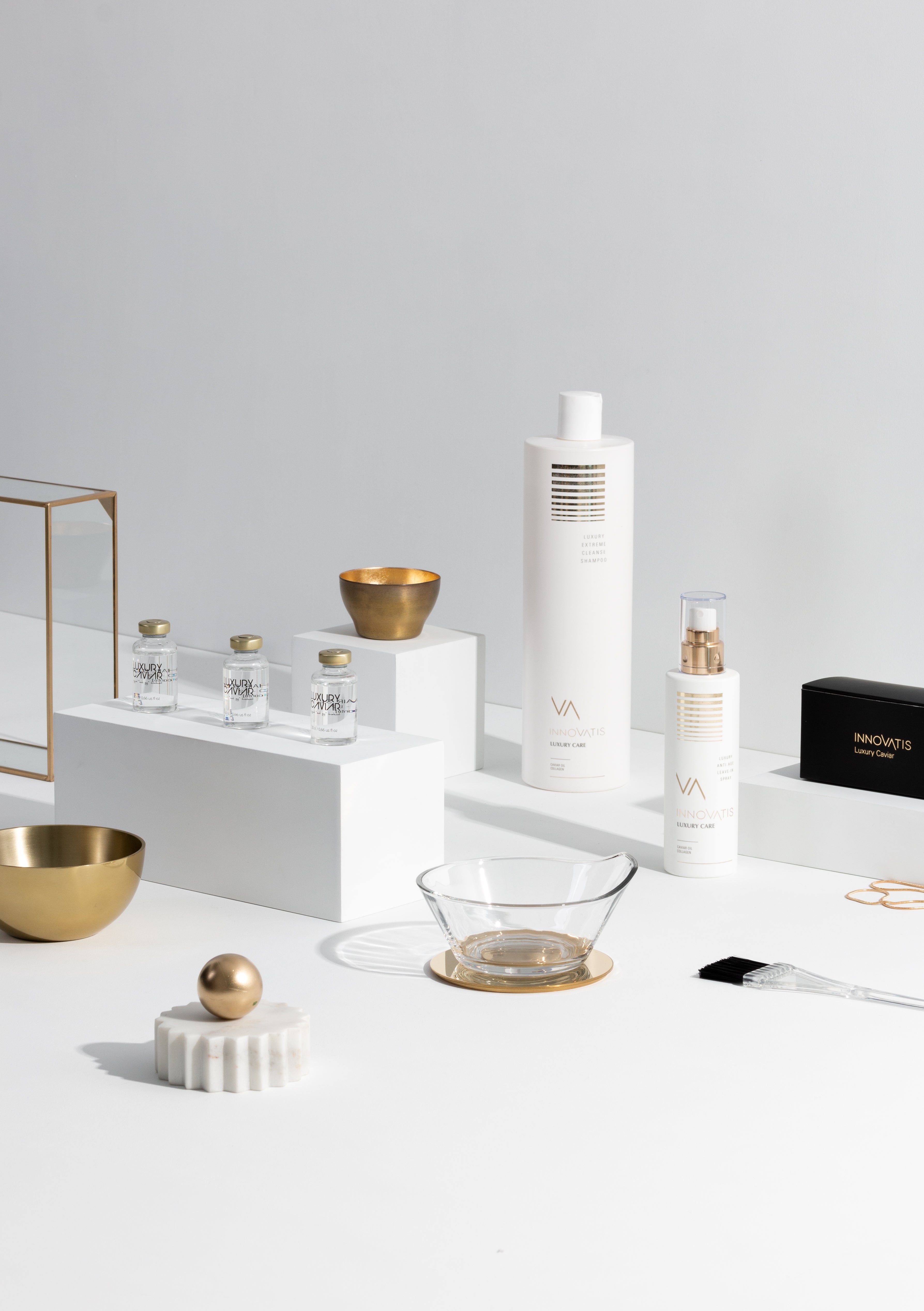 Traitement Professionnel Anti-Âge Luxury Caviar (Botox Capillaire) Kit de 15 unités