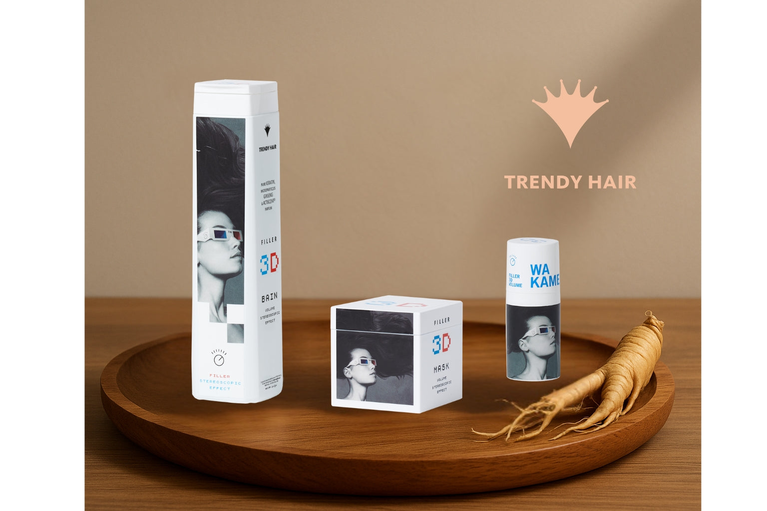 Pack Soin Trendy Hair – 3D filler Volume & Shine
