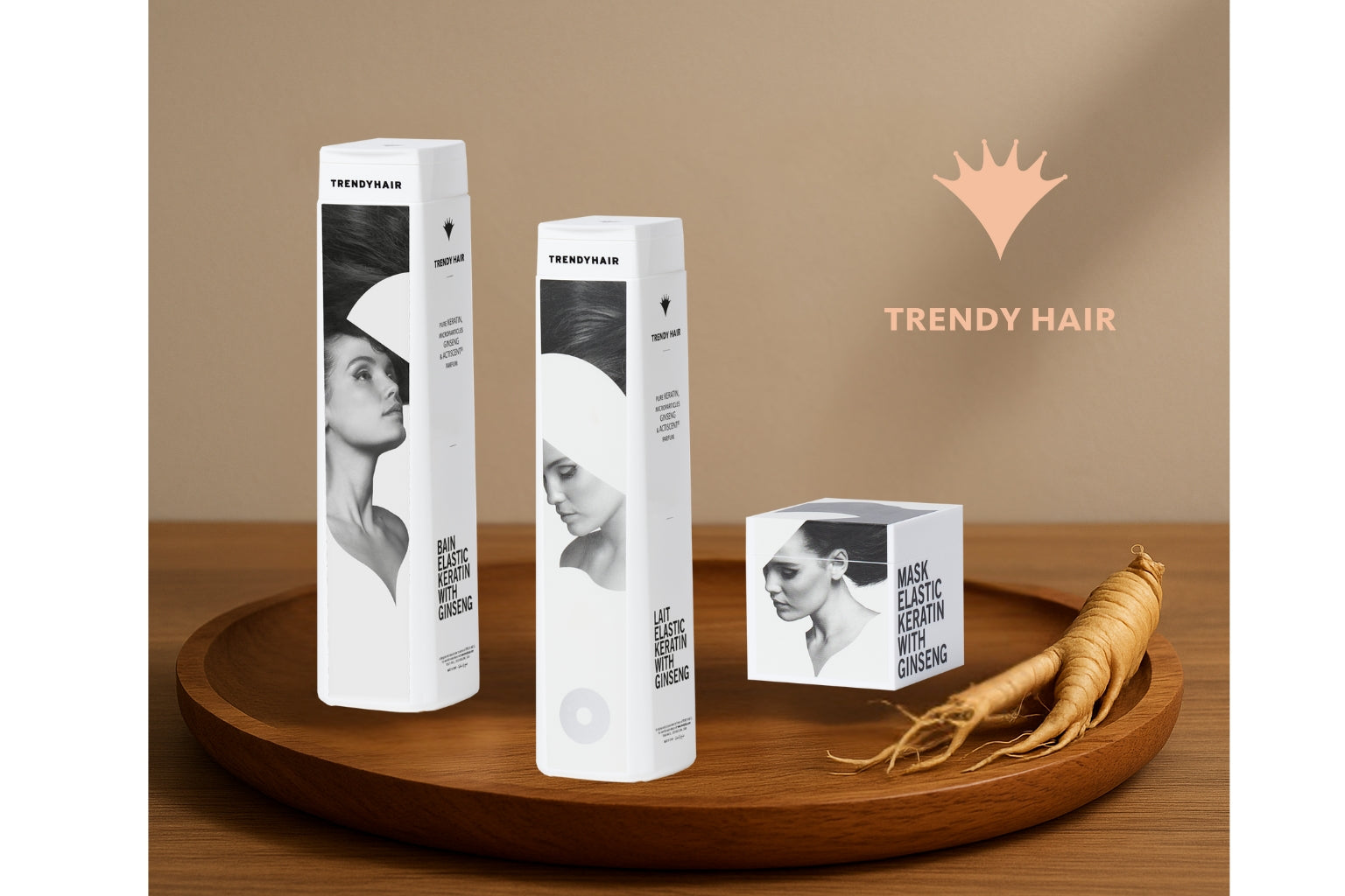 Trio trendy hair Elastic – Souplesse & Réparation