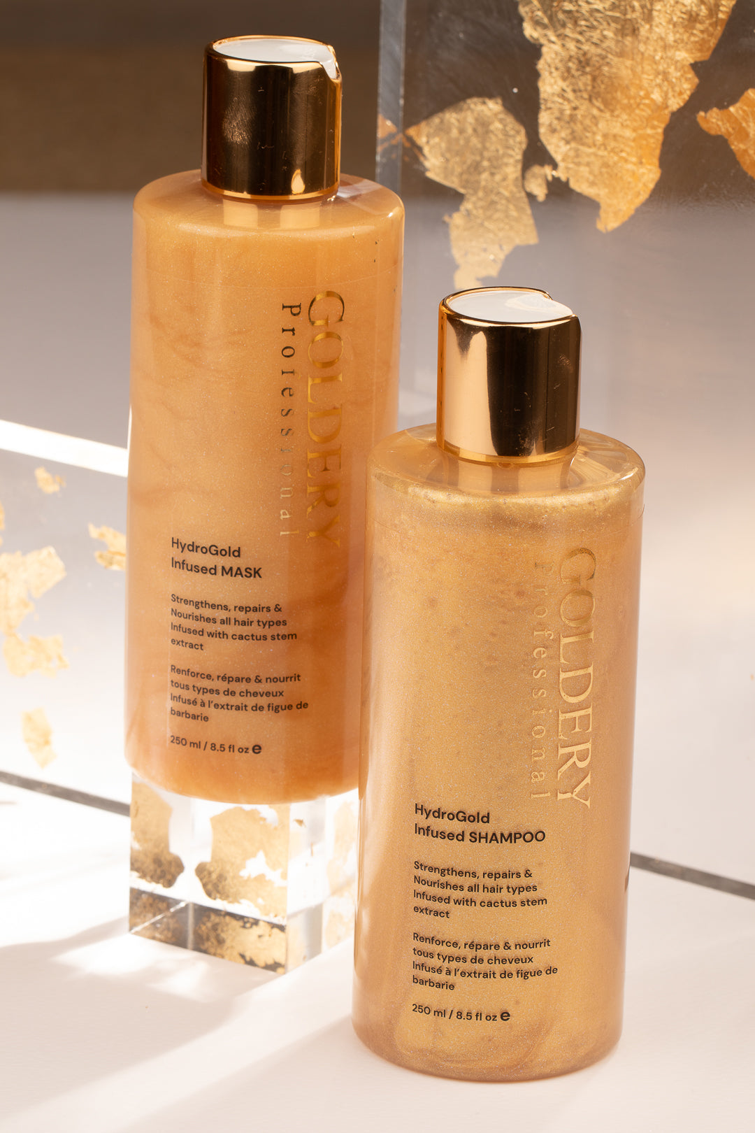 DUO GOLDERY PROFESSIONAL - HAIR REPAIR TREATMENT DUO