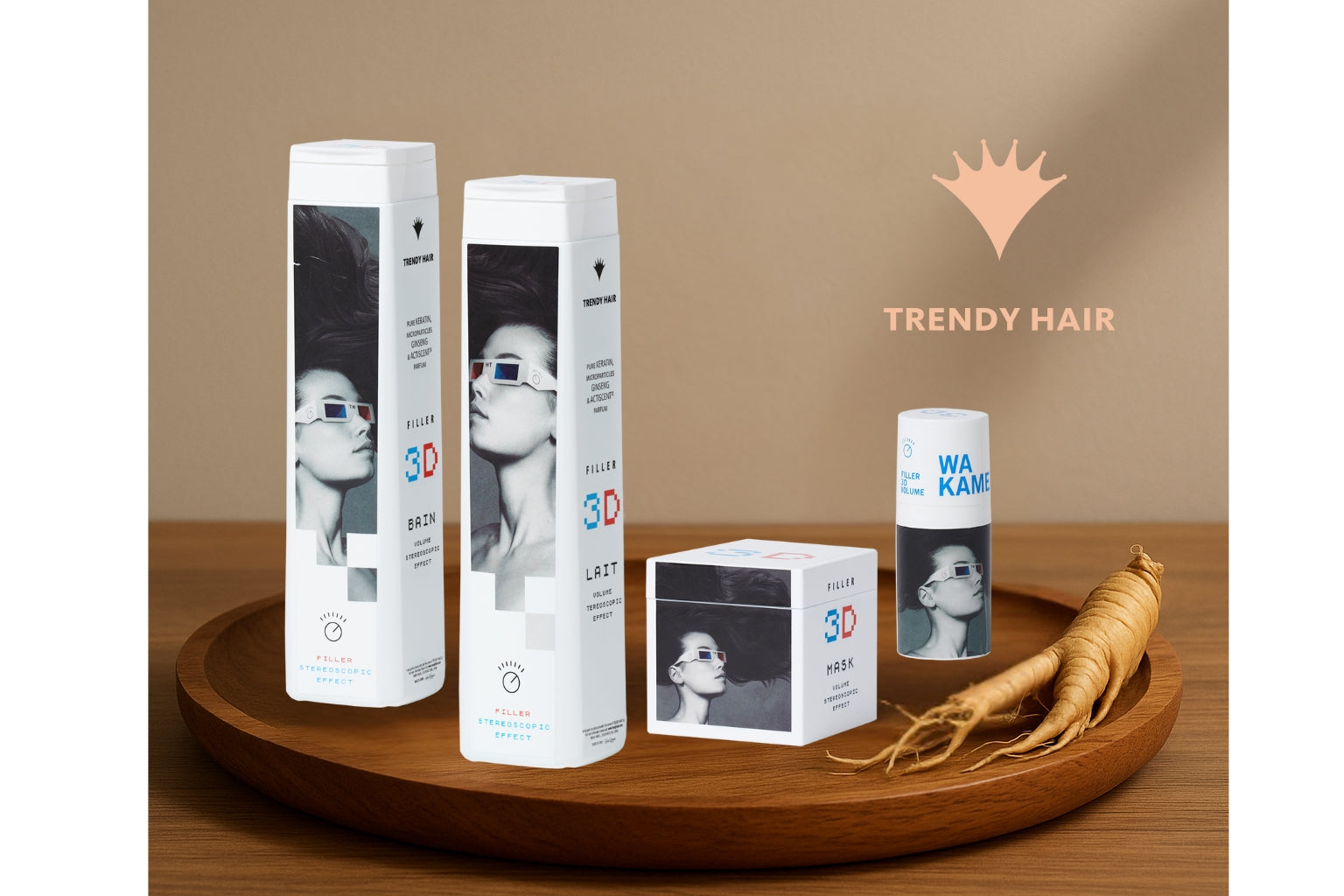 Pack Soin Complet Trendy Hair – 3D filler Volume & Shine