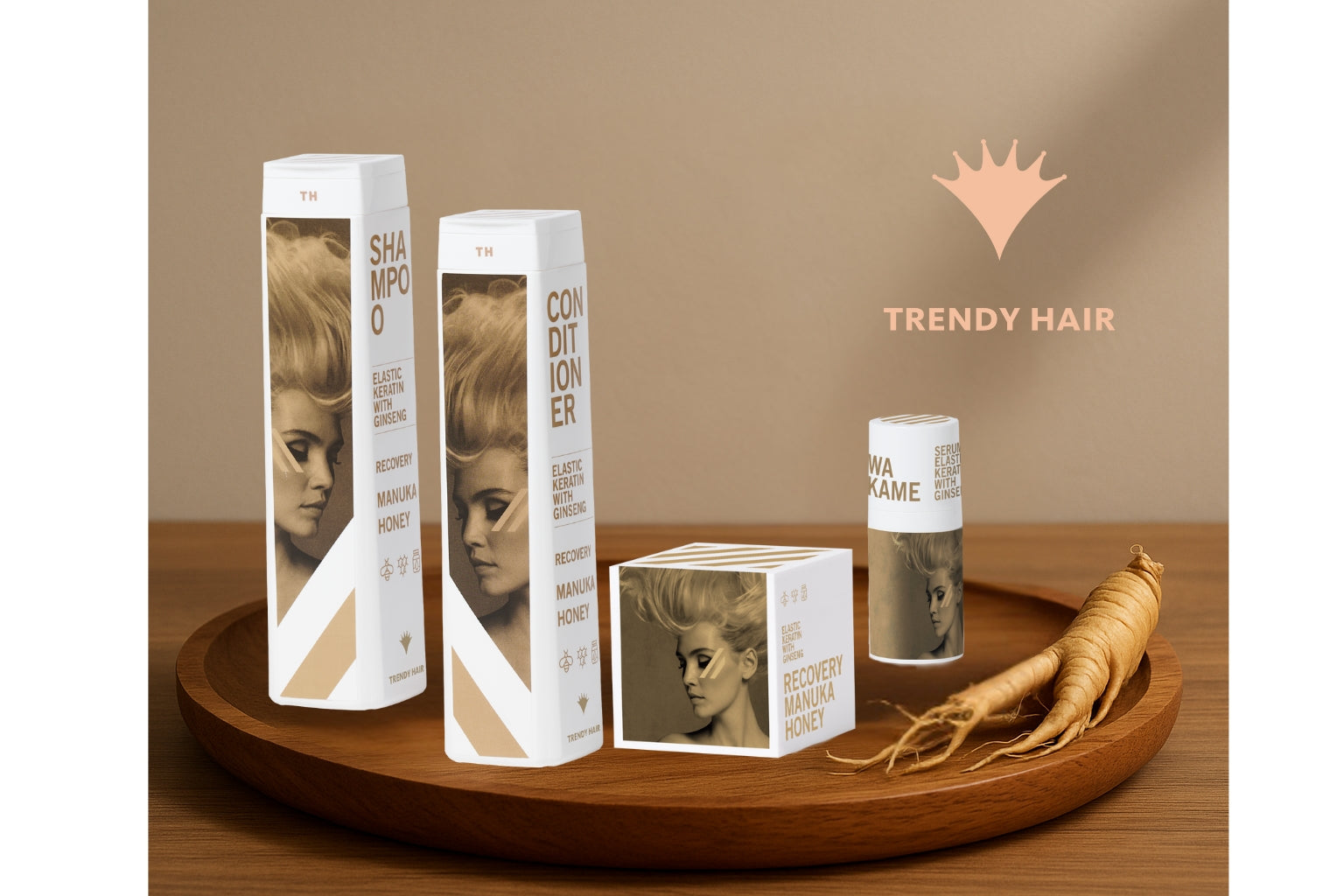 Pack Soin Complet Trendy Hair – Manuka Cheveux secs & Abîmé
